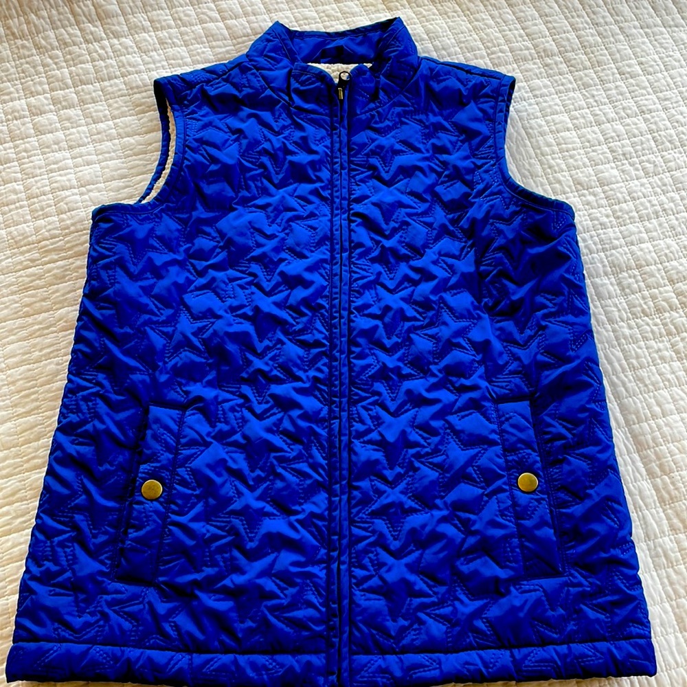 Gap Star Sherpa Lined Vest girls xl